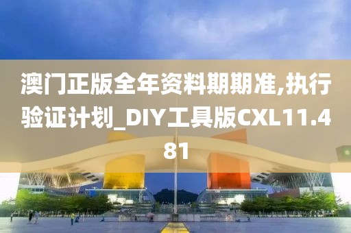 澳门正版全年资料期期准,执行验证计划_DIY工具版CXL11.481
