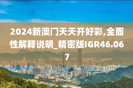2024新澳门天天开好彩,全面性解释说明_精密版IGR46.067