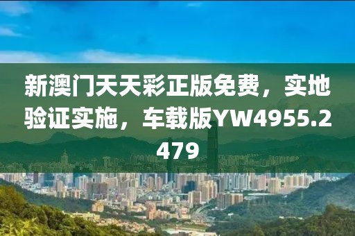 新澳门天天彩正版免费，实地验证实施，车载版YW4955.2479