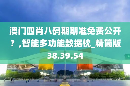 澳门四肖八码期期准免费公开？,智能多功能数据枕_精简版38.39.54