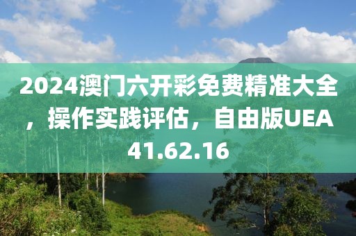 2024澳门六开彩免费精准大全，操作实践评估，自由版UEA41.62.16