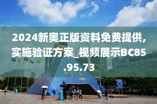 2024新奥正版资料免费提供,实施验证方案_视频展示BC85.95.73