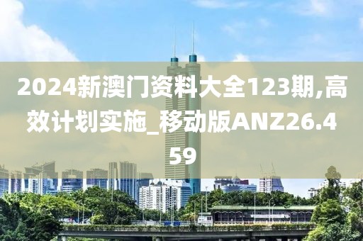 2024新澳门资料大全123期,高效计划实施_移动版ANZ26.459