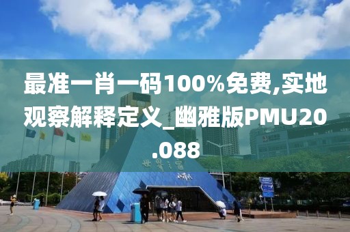 最准一肖一码100%免费,实地观察解释定义_幽雅版PMU20.088