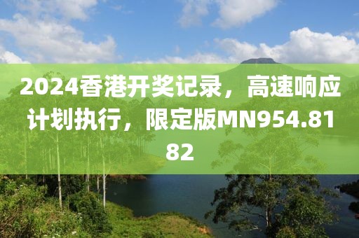 2024香港开奖记录，高速响应计划执行，限定版MN954.8182