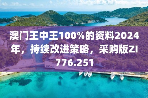 澳门王中王100%的资料2024年，持续改进策略，采购版ZI776.251