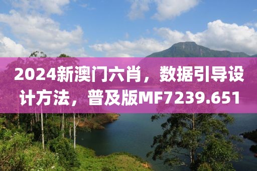 2024新澳门六肖，数据引导设计方法，普及版MF7239.651