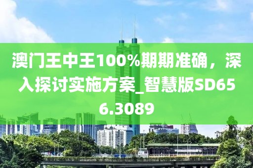 澳门王中王100%期期准确，深入探讨实施方案_智慧版SD656.3089