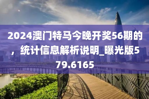 2024澳门特马今晚开奖56期的，统计信息解析说明_曝光版579.6165