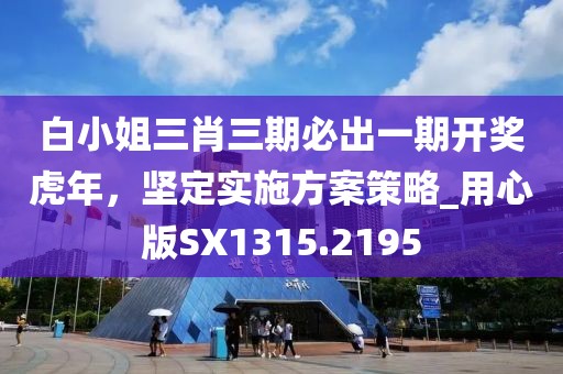 白小姐三肖三期必出一期开奖虎年，坚定实施方案策略_用心版SX1315.2195