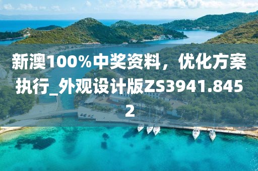 新澳100%中奖资料，优化方案执行_外观设计版ZS3941.8452
