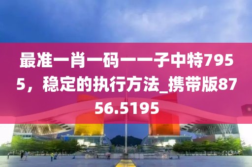 最准一肖一码一一子中特7955，稳定的执行方法_携带版8756.5195