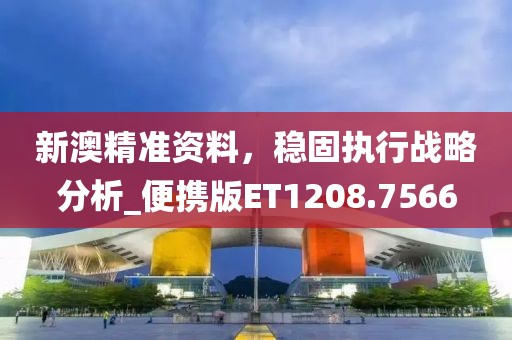 新澳精准资料，稳固执行战略分析_便携版ET1208.7566