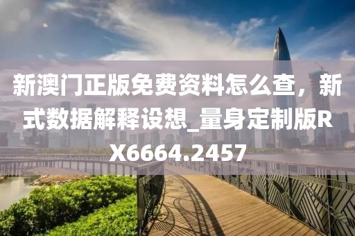 新澳门正版免费资料怎么查，新式数据解释设想_量身定制版RX6664.2457