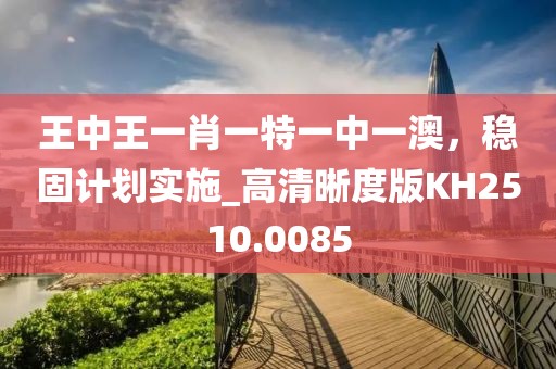王中王一肖一特一中一澳，稳固计划实施_高清晰度版KH2510.0085